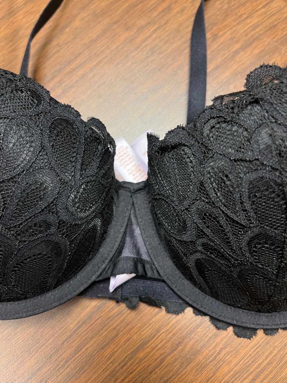 SAVAGE NOT SORRY LIGHTLY LINED LACE BALCONETTE BRA, size 38 C, new - Picture 4 of 15